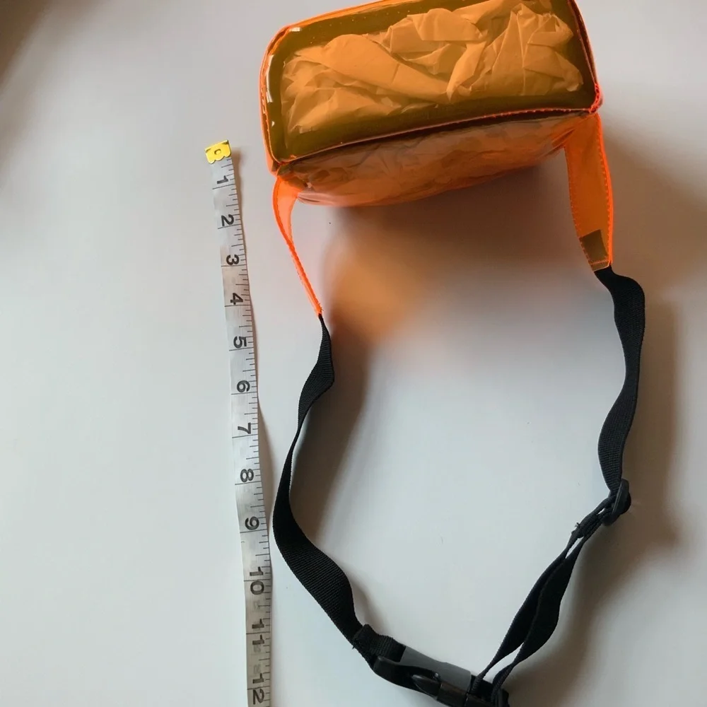 Target clear orange Fanny pak  kids